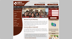 Desktop Screenshot of lynnslavegapharmacy.com